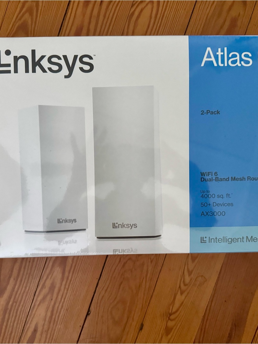 Linksys Atlas 6 Mesh Router WiFi System - 2 Pack